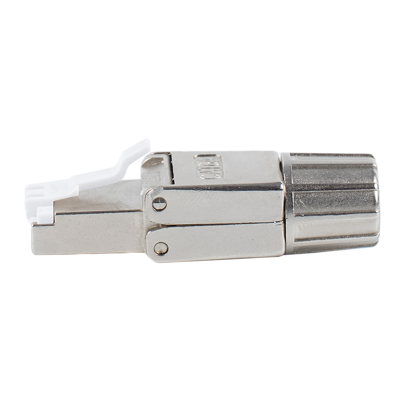 Connettore RJ45 schermato senza attrezzi Cat6A RJ-G40S-1-C6A Connettore RJ45 schermato senza attrezzi Cat6A RJ-G40S-1-C6A