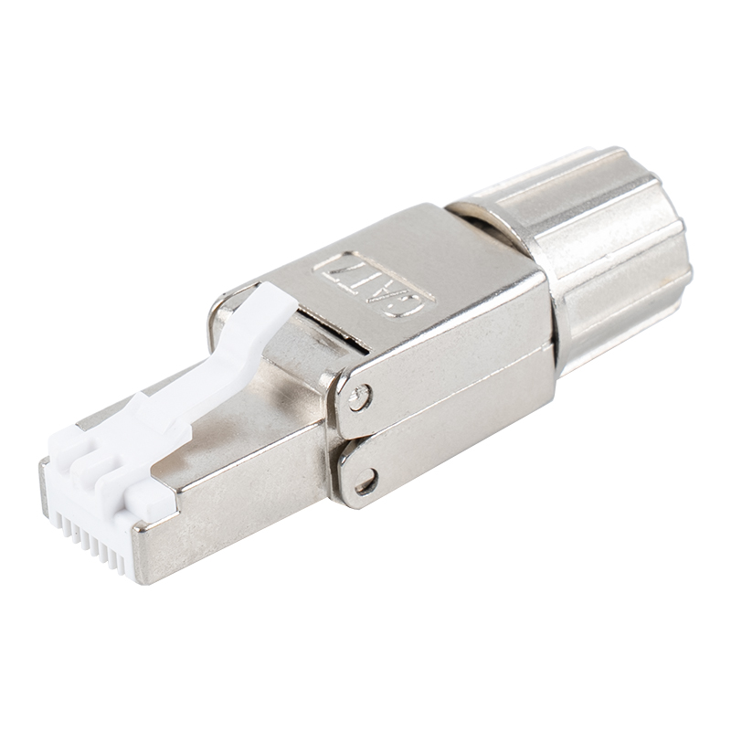 Connettore RJ45 schermato senza attrezzi Cat7 RJ-G40S-1-C7 Connettore RJ45 schermato senza attrezzi Cat7 RJ-G40S-1-C7