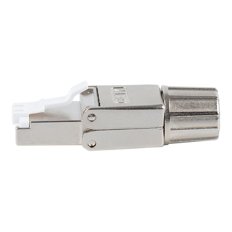 Connettore RJ45 schermato senza attrezzi Cat7 RJ-G40S-1-C7 Connettore RJ45 schermato senza attrezzi Cat7 RJ-G40S-1-C7