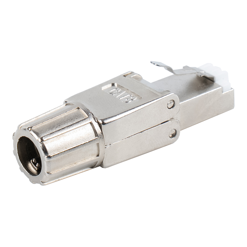 Connettore RJ45 schermato senza attrezzi Cat8 RJ-G40S-1-C8