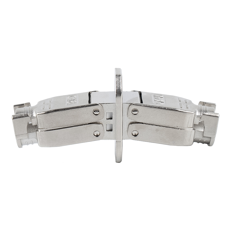 Connettore senza attrezzi di tipo push-down schermato Cat6A (con base di montaggio) RJ-603S-4-C6A Connettore senza attrezzi di tipo push-down schermato Cat6A (con base di montaggio) RJ-603S-4-C6A