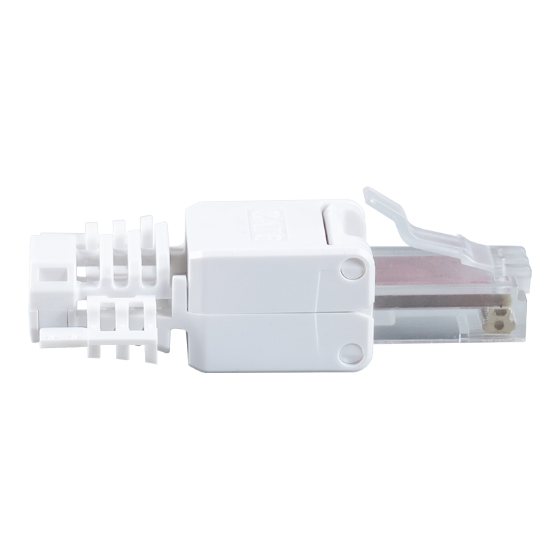 Connettore RJ45 senza attrezzi Cat6 non schermato (con ali) RJ-688X-C6 Connettore RJ45 senza attrezzi Cat6 non schermato (con ali) RJ-688X-C6