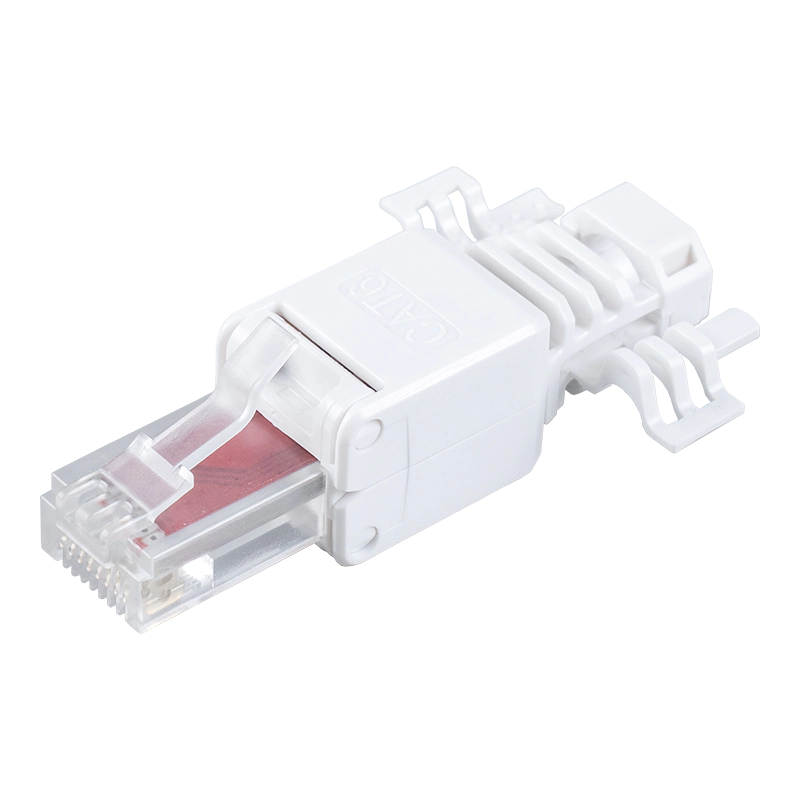 Connettore RJ45 senza attrezzi Cat6 non schermato (con ali) RJ-688X-C6