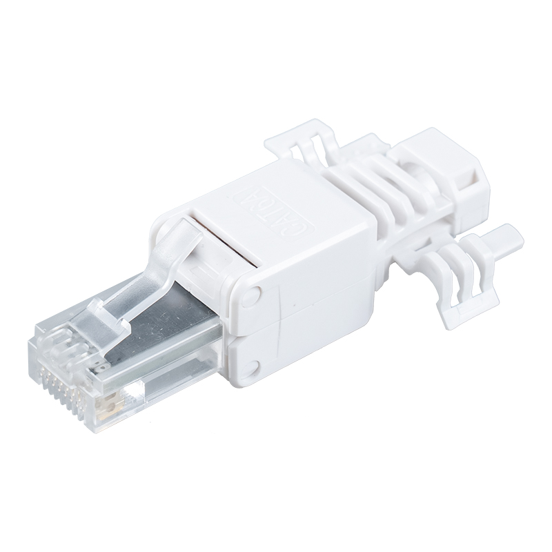 Connettore RJ45 senza attrezzi Cat6A (con alette) RJ-688X-C6A