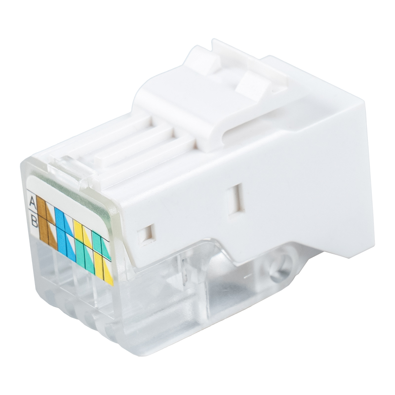 C5e Jack Keystone Tollless a 90° non schermato SM-2014H8C5E C5e Jack Keystone Tollless a 90° non schermato SM-2014H8C5E