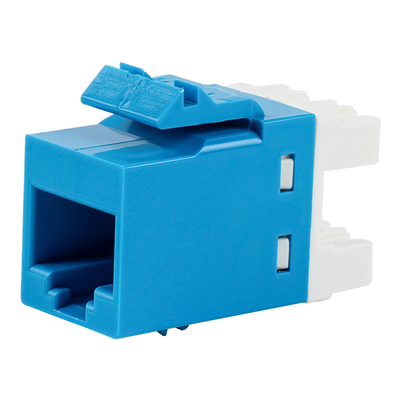 Jack modulare a 180° Cat6 non schermato SM-2027H8C6 Jack modulare a 180° Cat6 non schermato SM-2027H8C6