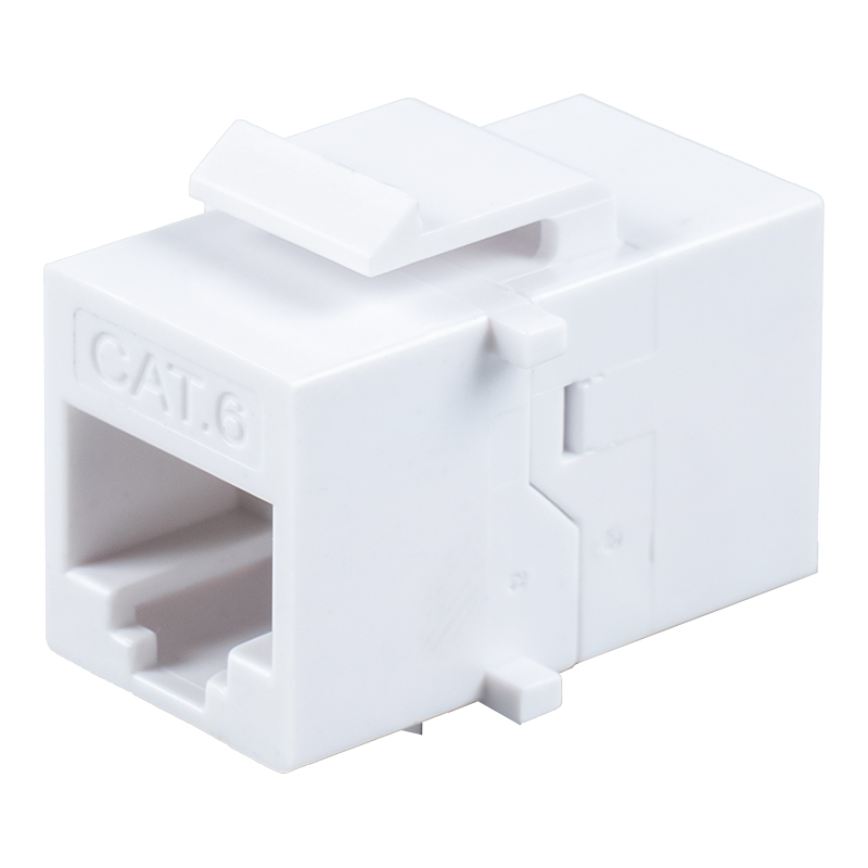 Accoppiatore in linea RJ45 non schermato C6A (con quattro piccole staffe) SM-2033C6A