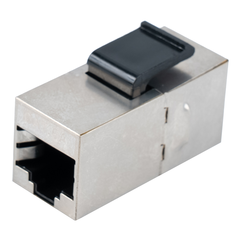 Accoppiatore in linea RJ45 schermato C6 (con clip in plastica) SM-2034SC6 Accoppiatore in linea RJ45 schermato C6 (con clip in plastica) SM-2034SC6