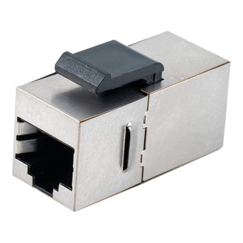 Accoppiatore in linea RJ45 schermato C6 (con clip in plastica) SM-2034SC6