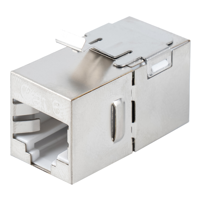 Accoppiatore diretto RJ45 schermato Cat6 (con clip in metallo) SM-2035SC6 Accoppiatore diretto RJ45 schermato Cat6 (con clip in metallo) SM-2035SC6