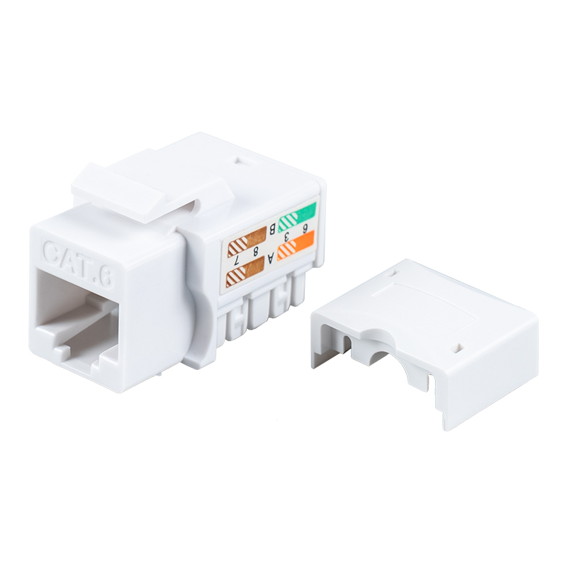 Jack modulare a 90° Cat6 non schermato SM-2053H8C6
