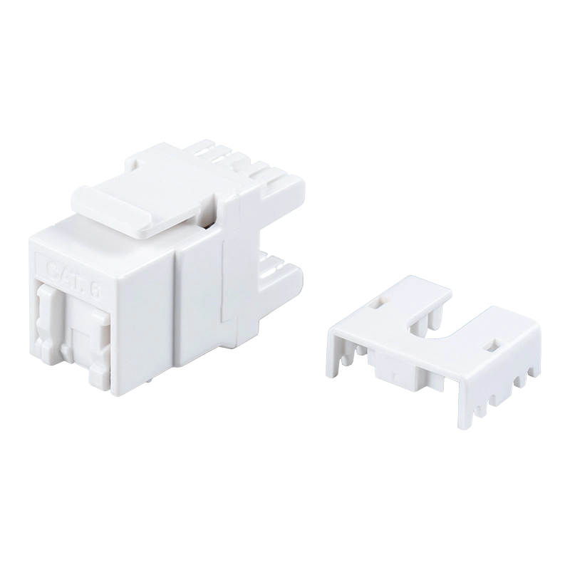 Jack modulare a 180° Cat6 non schermato (con otturatore) SM-2064CD8C6