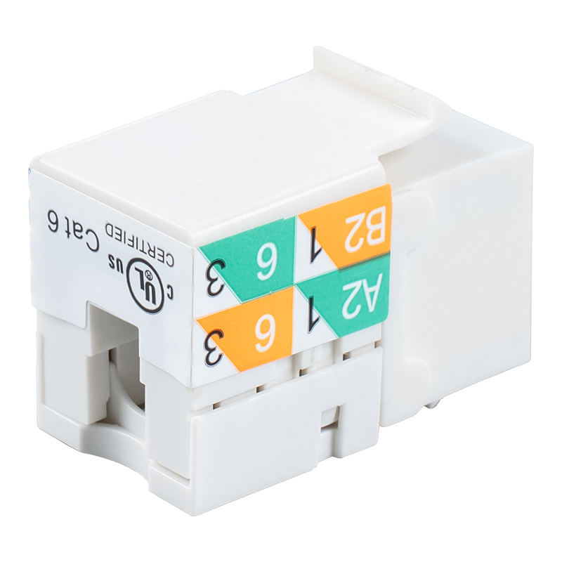 Jack Keystone a 90° Cat6 non schermato (cablaggio a doppio scopo) SM-2081D8C6