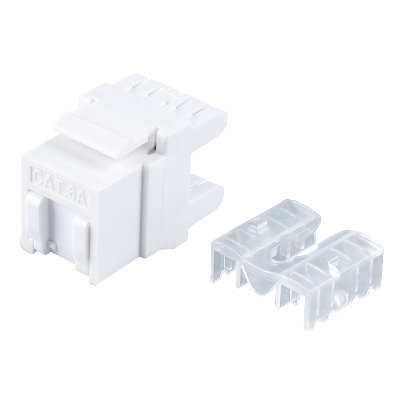 Jack modulare a 180° Cat6 non schermato (tipo mini con otturatore) SM-2089CD8C6-1