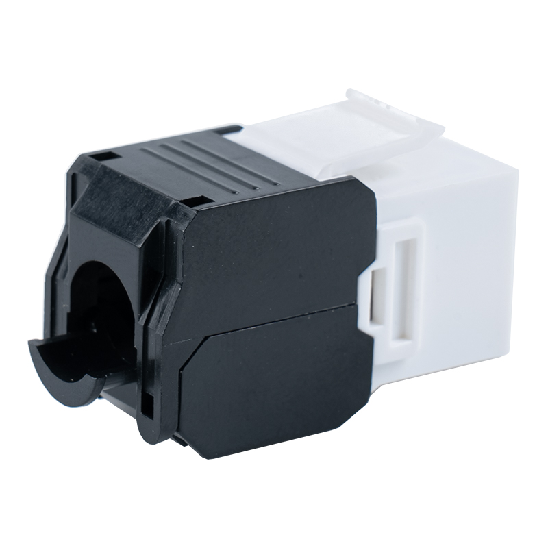 Jack modulare senza attrezzi Cat6 a 180° non schermato (tipo flip-open) SM-2336H8C6 Jack modulare senza attrezzi Cat6 a 180° non schermato (tipo flip-open) SM-2336H8C6