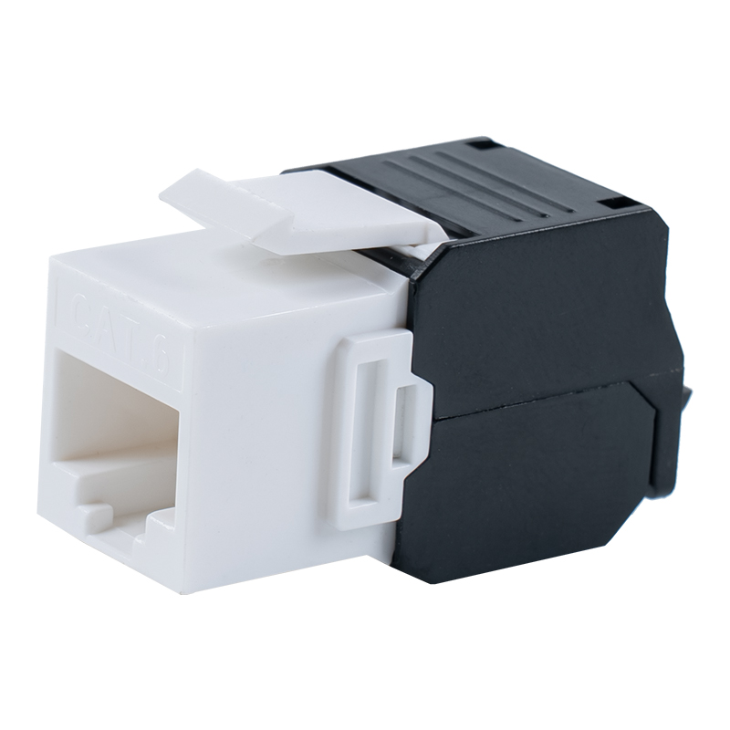 Jack modulare senza attrezzi Cat6 a 180° non schermato (tipo flip-open) SM-2336H8C6