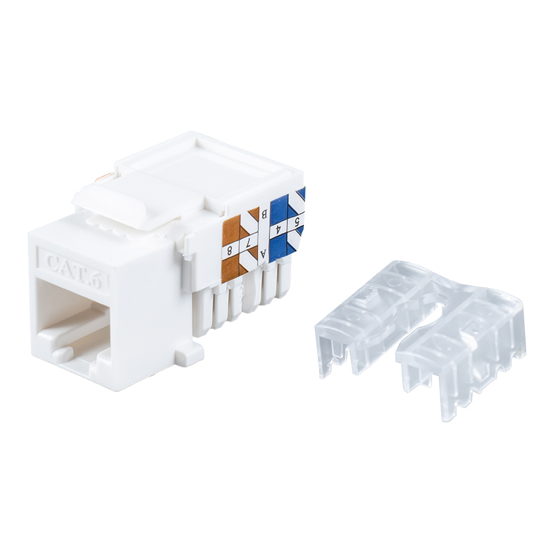 Jack Keystone a 90° Cat6 non schermato SM-2337H8C6