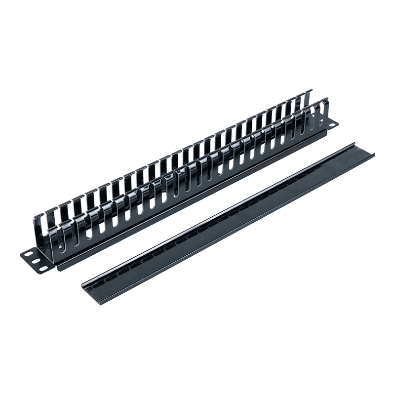 Supporto per gestione cavi in plastica 1U da 19 pollici (24 porte) SP-3050-1U Supporto per gestione cavi in plastica 1U da 19 pollici (24 porte) SP-3050-1U
