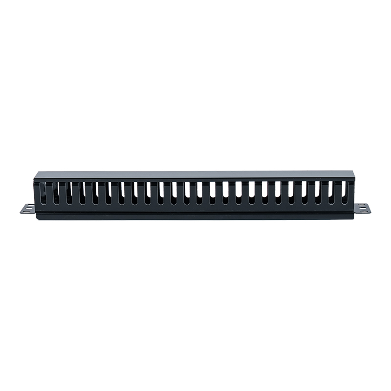 Supporto per gestione cavi in plastica 1U da 19 pollici (24 porte) SP-3050-1U Supporto per gestione cavi in plastica 1U da 19 pollici (24 porte) SP-3050-1U