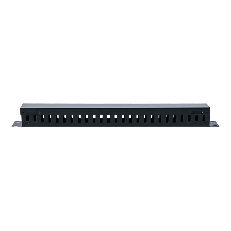 Supporto per gestione cavi in ​​metallo 1U da 19 pollici (25 porte) SP-3051-1U