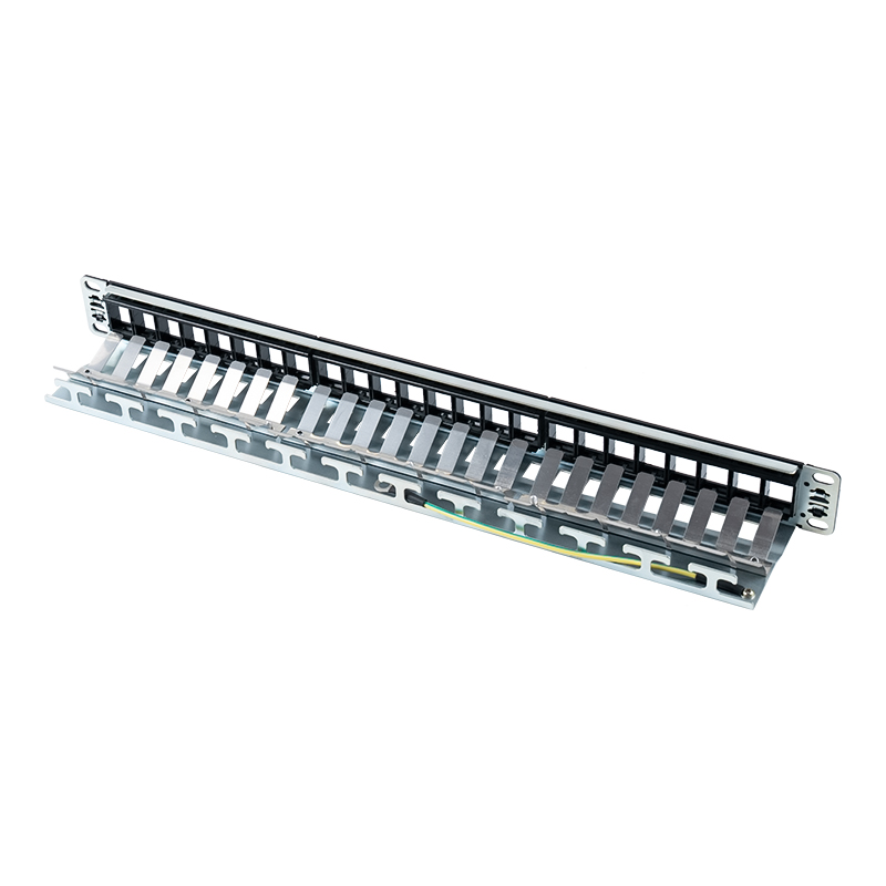 Rack vuoto schermato 1U da 19 pollici a 24 porte (con scheda digitale) SP-3245S-24P Rack vuoto schermato 1U da 19 pollici a 24 porte (con scheda digitale) SP-3245S-24P