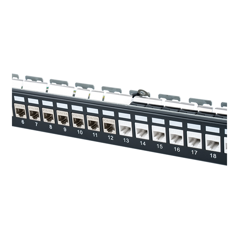 Rack vuoto schermato 1U da 19 pollici a 24 porte (con scheda digitale) SP-3245S-24P Rack vuoto schermato 1U da 19 pollici a 24 porte (con scheda digitale) SP-3245S-24P