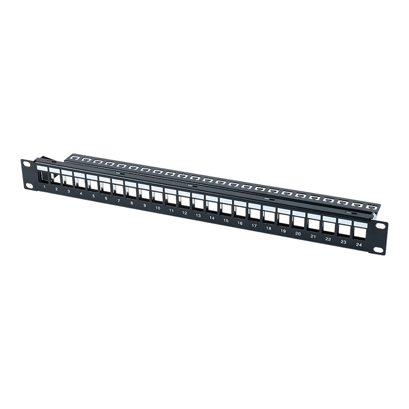 Telaio di distribuzione dell'aria schermato 1U a 24 porte da 19 pollici SP-3311S-24P