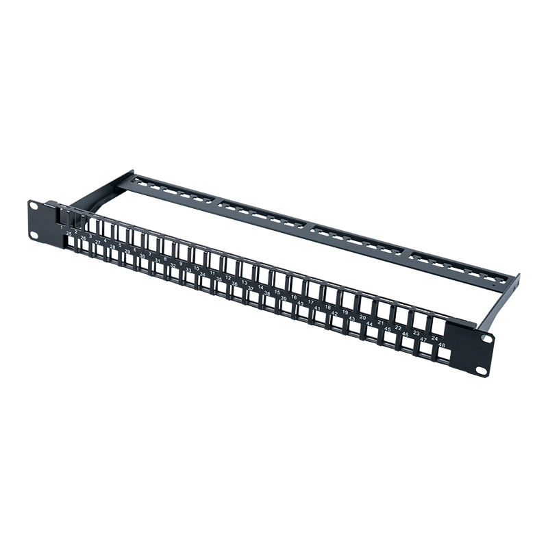 Rack vuoto schermato da 19 pollici 1U48 porte SP-3315S-48P Rack vuoto schermato da 19 pollici 1U48 porte SP-3315S-48P