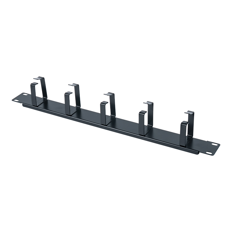 Rack per la gestione dei cavi 1U da 19 pollici (5 anelli metallici) SP-3630-1U