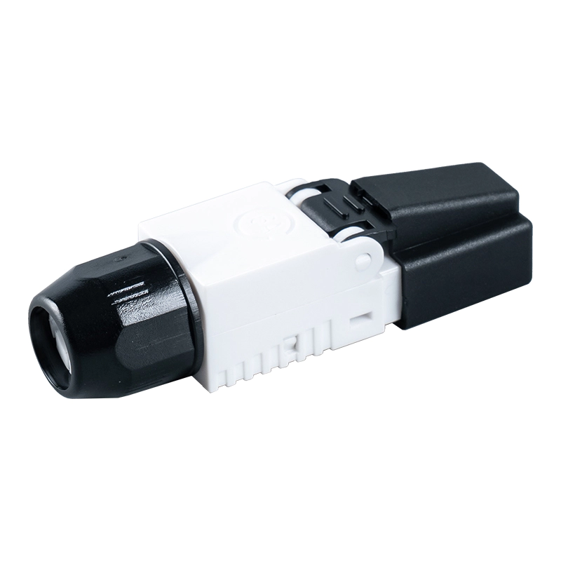 Connettore RJ45 senza attrezzi Cat7 non schermato (con cappucci in plastica sulla testa) RJ-G50U-1-C7
