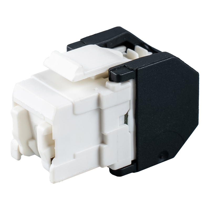 Jack modulare senza attrezzi Cat6 a 180° non schermato (con otturatore) SM-2399H8C6