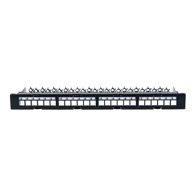 Montaggio su rack non schermato 1U a 24 porte da 19 pollici (finestra rimovibile) SP-3404-24P Montaggio su rack non schermato 1U a 24 porte da 19 pollici (finestra rimovibile) SP-3404-24P