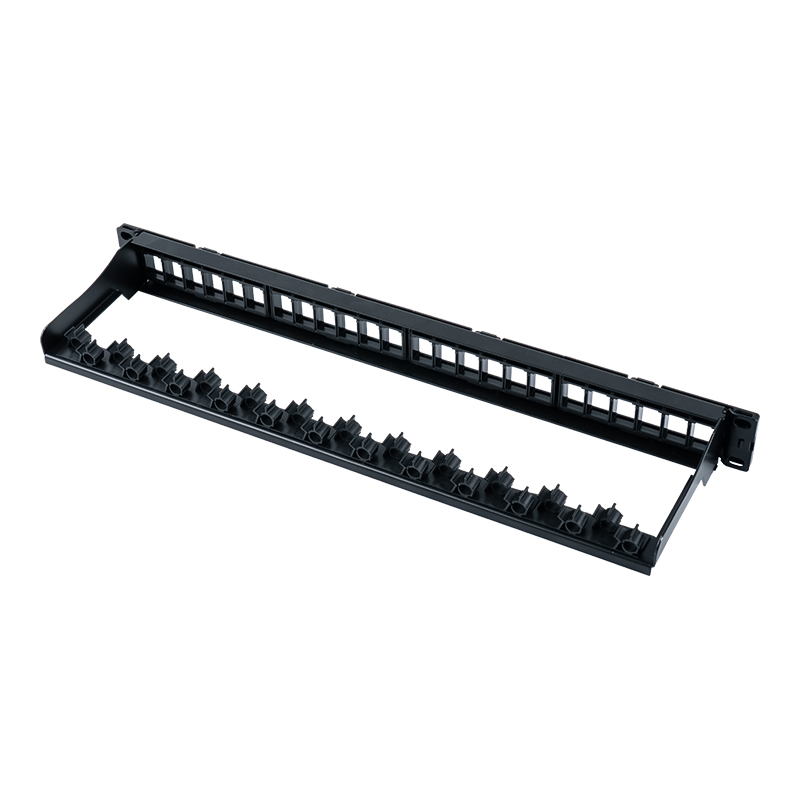 Montaggio su rack non schermato 1U a 24 porte da 19 pollici (finestra rimovibile) SP-3404-24P Montaggio su rack non schermato 1U a 24 porte da 19 pollici (finestra rimovibile) SP-3404-24P
