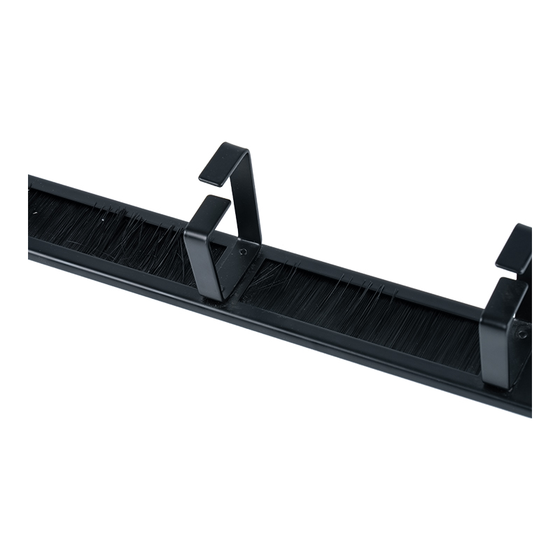 Pannello di gestione dei cavi in plastica a 4 anelli da 19 pollici (con spazzola) SP-3804-1U Pannello di gestione dei cavi in plastica a 4 anelli da 19 pollici (con spazzola) SP-3804-1U